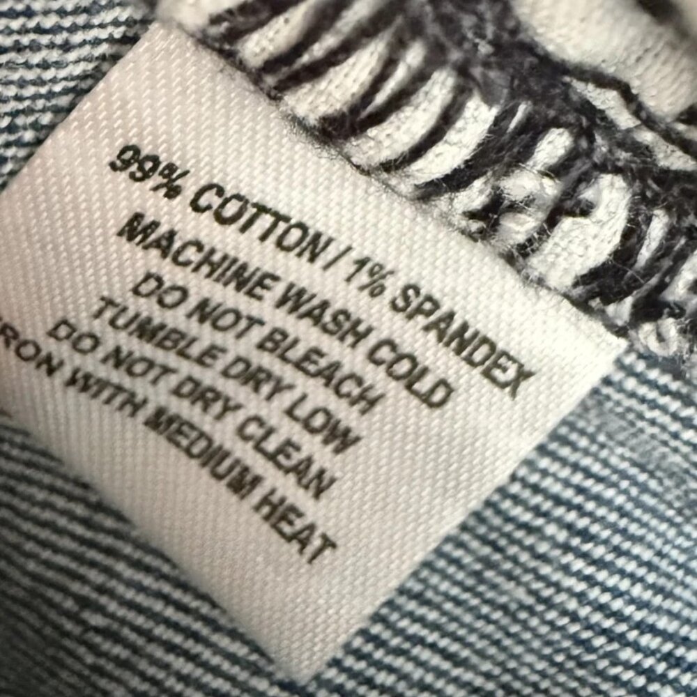 Studio 12 High Rise Wide Leg Baggy Jeans Juniors Blue Size 1 / 25 NWT - Picture 7 of 15